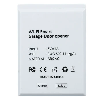 

Home Convenient Universal Security Remote Control Alarm Plastic Easy Install Wireless Garage Door Opener APP Smart Wifi Switch