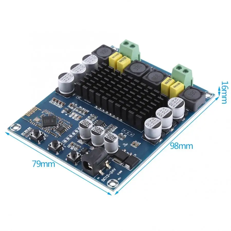 12-24 В TPA3116D2 120WX2 двухканальный Bluetooth 4,0 аудио усилитель мощности доска 80 BT