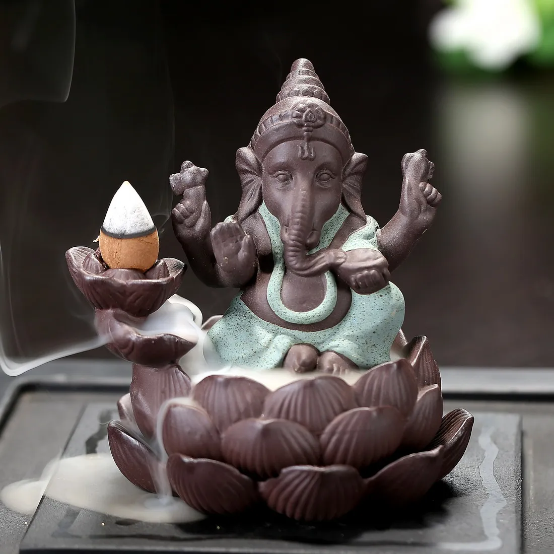 Подставка для курильницы Backflow подставка из Индии лорд Ганеша конус украшение