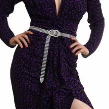 Модные блестящие женские пояса для девушек в стиле Харадзюку с геометрическим рисунком, элегантные женские пояса с круглой пряжкой, поясной ремень