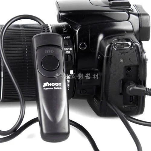 Кабель дистанционного спуска затвора 3 м для Canon 50D 40D 30D 5Ds R 6D 7D 5D Mark IV III II 6D2|Пульты и