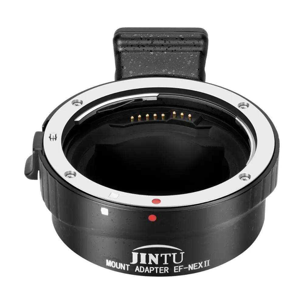 Jintu-adaptador de Montagem de Lente com Foco Automático para Canon ef para Sony Nex A6000 A6300 A6000 a7 A7r A7s A7rii