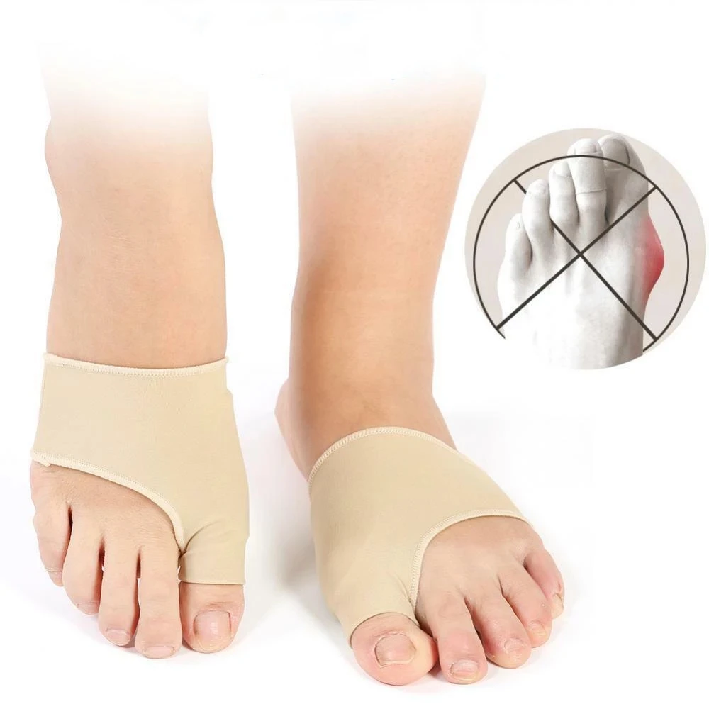 

Aptoco Gel Pad Bunion Sleeves & Bunion Protector 2 Pcs Bunion Corrector, bunion protector sleeve, Toe Caps relief