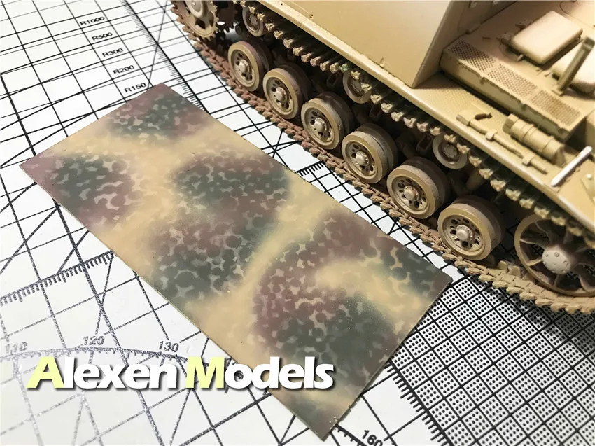 1/35 весы Второй мировой войны Пособия по немецкому языку Armour засада камуфляж