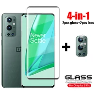 Protector de pantalla del teléfono para Oneplus 9 Pro, cristal templado, cubierta curvada completa 3D, One Plus, 7, 7T, 8 Pro, Oneplus 9 Pro