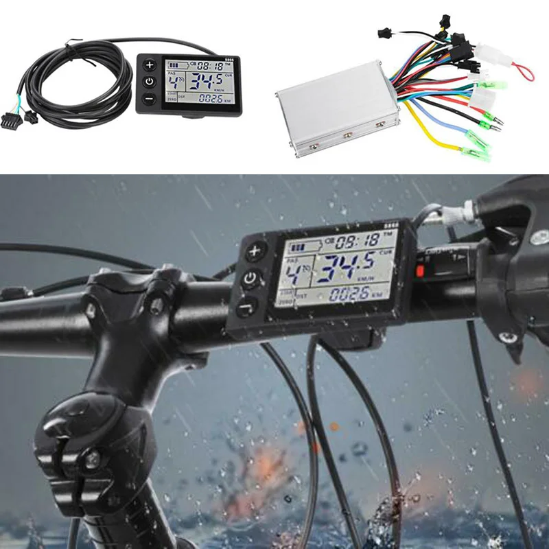 Excellent E-bike Upgrade Display 24V/36V/48V Speed Controller Tools Parts Spare Electric Components LCD 1