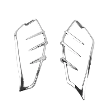 

Chrome Mid Frame Engine Saddle Shield Heat Deflector Trim For Harley Touring 2009-2017