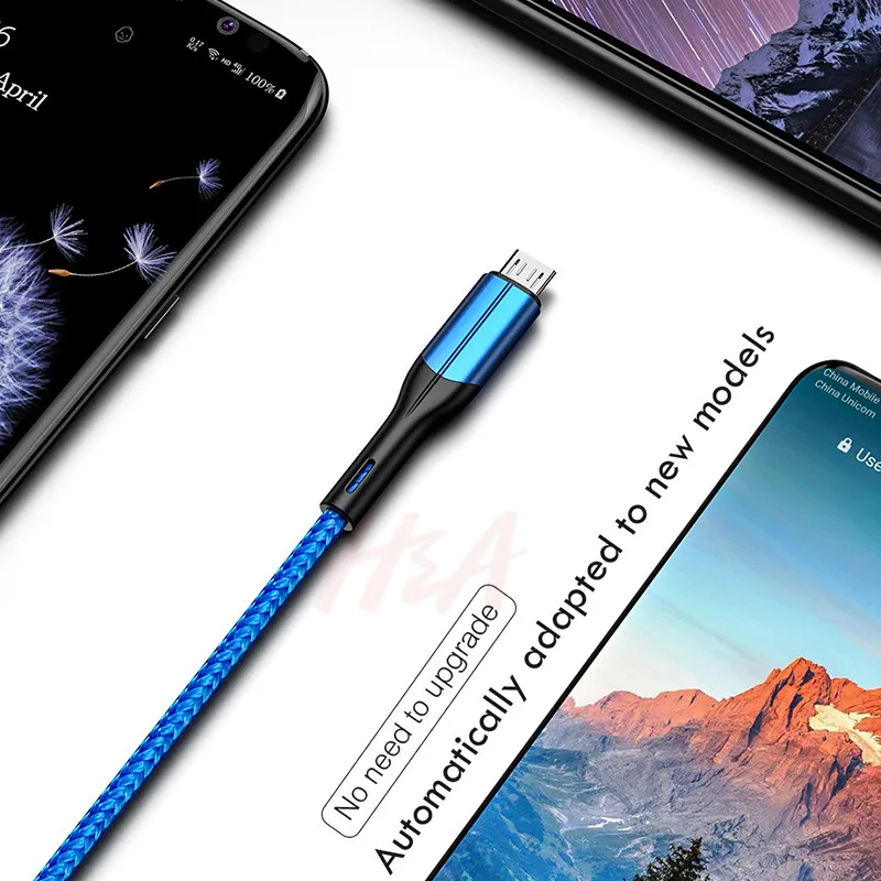 H&A Micro USB Cable 3A Fast Charging Charger Micro usb Cable For Samsung Xiaomi Android Mobile Phone Charger Cable H&A Micro USB Cable 3A Fast Charging Charger Micro usb Cable For Samsung Xiaomi Android Mobile Phone Charger Cable