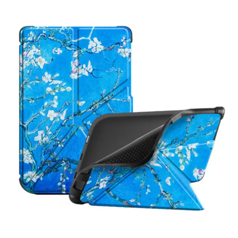 Custodia Origami Per Pocketbook 606 628 633 616 627 632 Ereader Cover Per Pocketbook Touch Lux 4 5 / Basic Lux 2 / Touch Hd 3 Funda