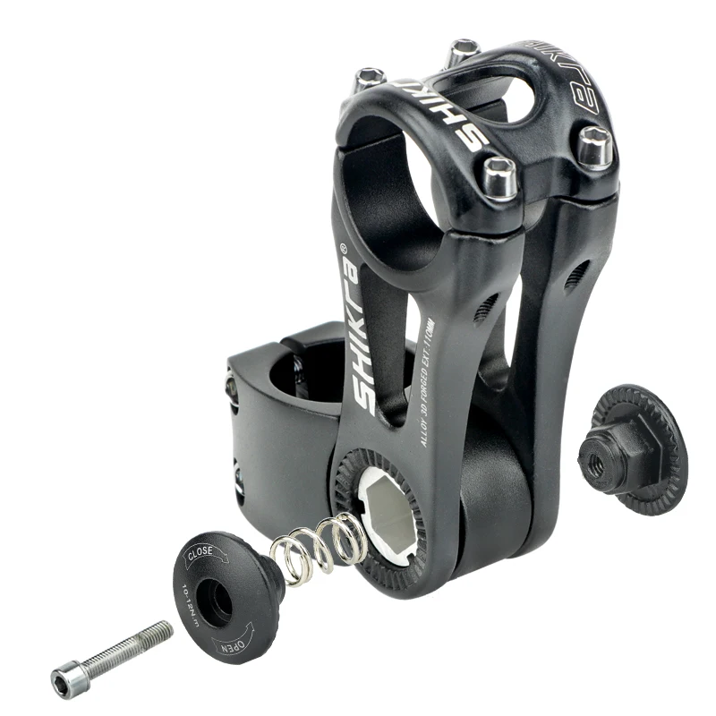 SHIKRA SK01 Mtb Power bicycle stem Road Mountain Bike Table 90/110/145mm Rod Adjustable 31.8 25.4 Riser Negative
