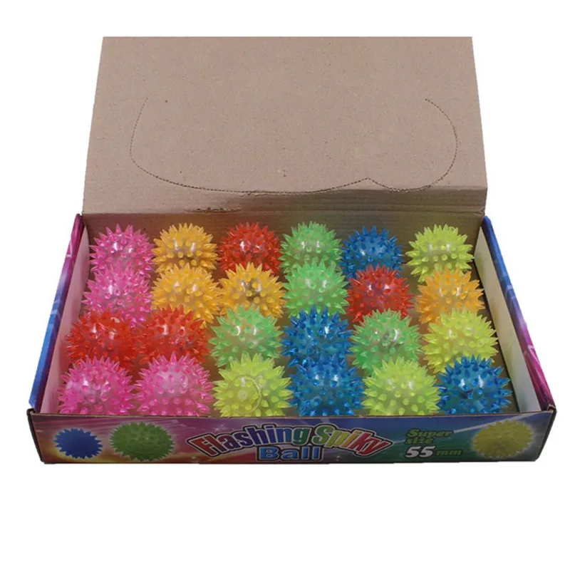 1 шт. интерактивные резиновые шарики-фонарики игрушки шарики для собак кошек домашних животных скрипучие игрушки Мягкий собачий жевательный эластичный мяч с пупырышками игрушка для собак