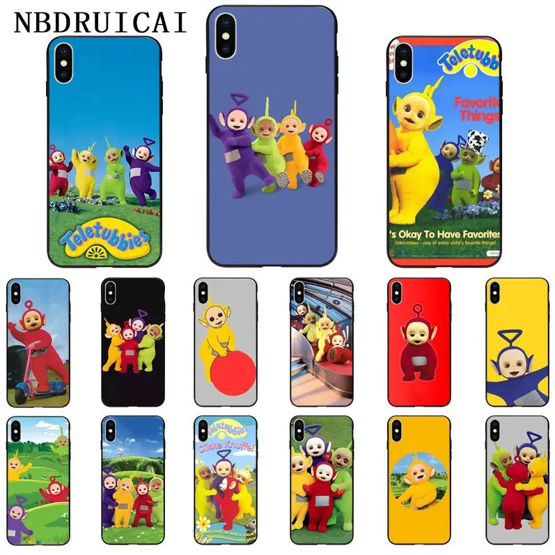 NBDRUICAI Teletubbies высококачественный силиконовый чехол для телефона iPhone 11 pro XS MAX 8 7 6 6S