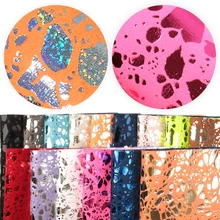 20*34 см геометрические узоры Золотая фольга серебро бархат искусственная кожа ткань для DIY ручной работы серьги луки для волос проекты, 1Yc9204