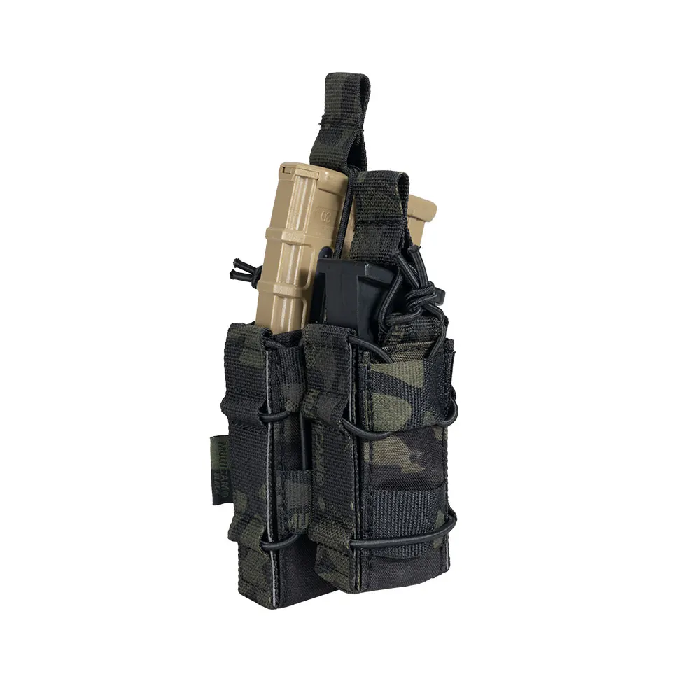 Отличные Элитные бизань открытый охотничий мешок военный Журнал Сумка Военная Сумка карманный зажим M4 сумки с пистолетом - Цвет: MCB