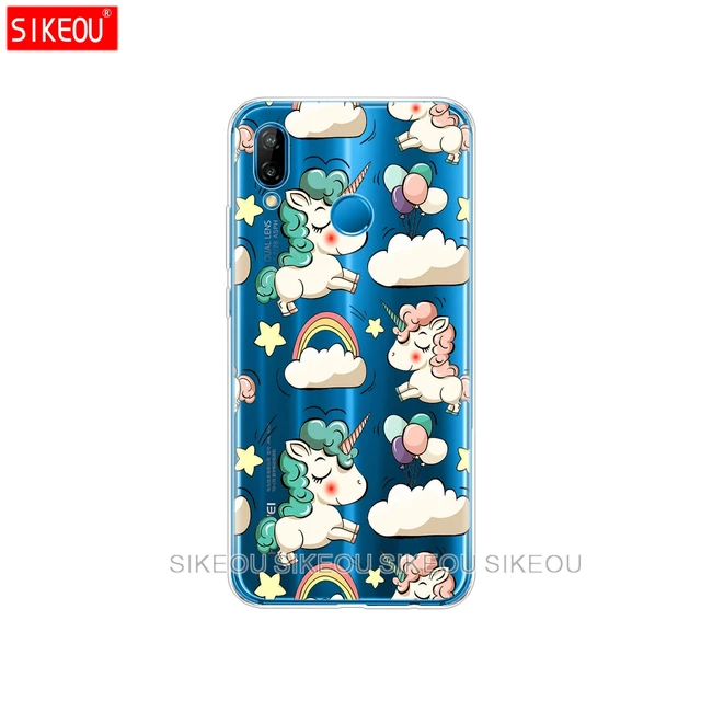 case for huawei P20 LITE case cover for huawei p20 pro case back cover silicon 360 full protective P 20 Lit Coque etui clear cat 33962