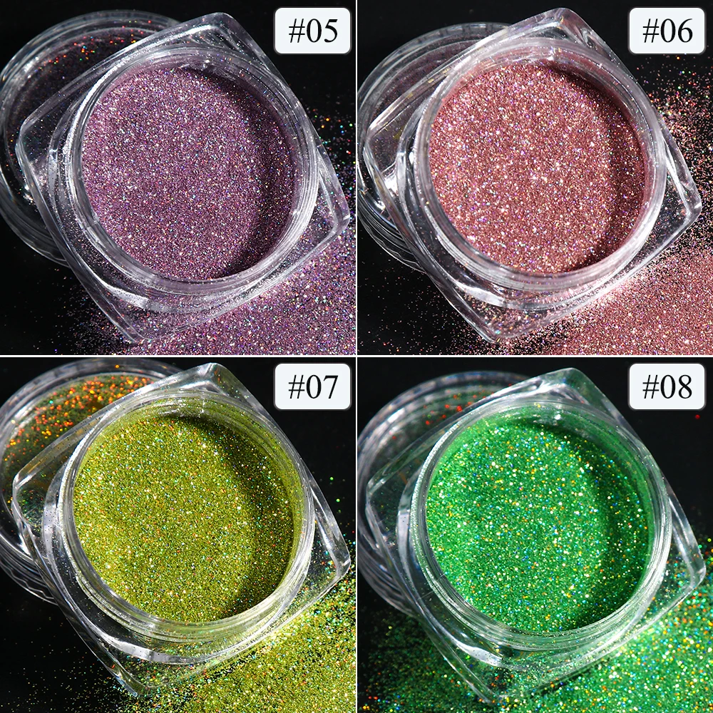 holographic Nail Glitter Dust