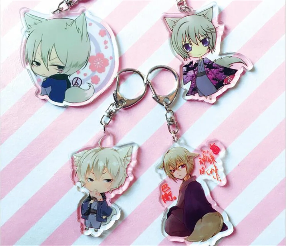 Kamisama любовь брелок с изображением Kiss мультфильм фигурка Tomoe автомобильный