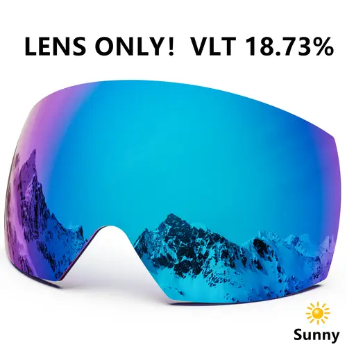 JULI Professional Magnetic Ski Goggles Double Layers Lens Anti-fog UV400 Big Ski Mask Glasses Snowboard Goggles For Men Women - Image 8