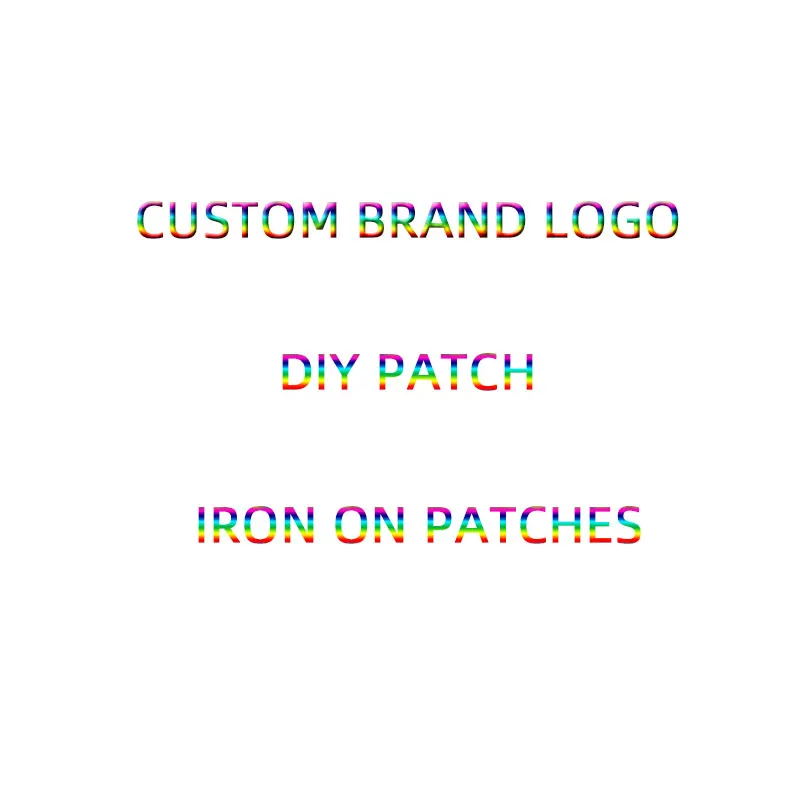 

Custom Brand LOGO Iron On Cool Animals Patches Clothes DIY T-shirt Jacket Applique Heat Transfer Letter Patch Sticker E