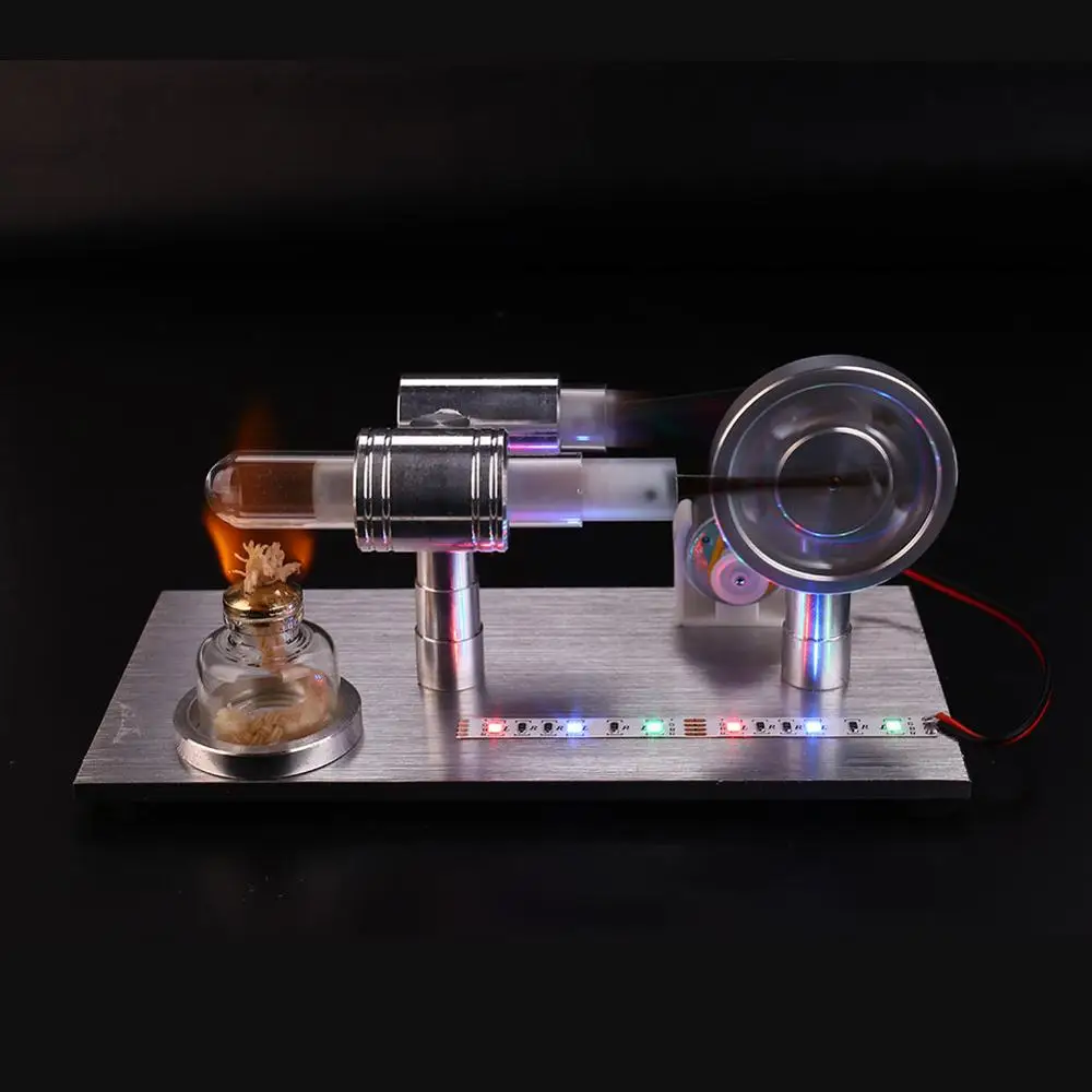 

Mini Stirling engine External combustion engine Micro-generator birthday present Steam engine model Science and education toys