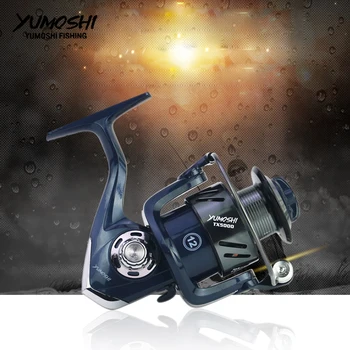 

YUMOSHI Fishing reel Fishing reel fishing gear spinning wheel throwing rocky sea pole wheel Fishing Wheel TX