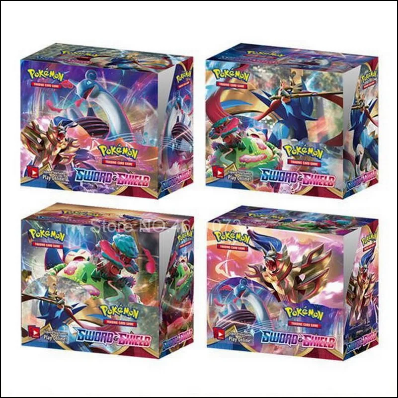 Sword & Shield-tarjetas inglesas de Pokemon, colección de cartas de juego, 2020 Uds., novedad de 324