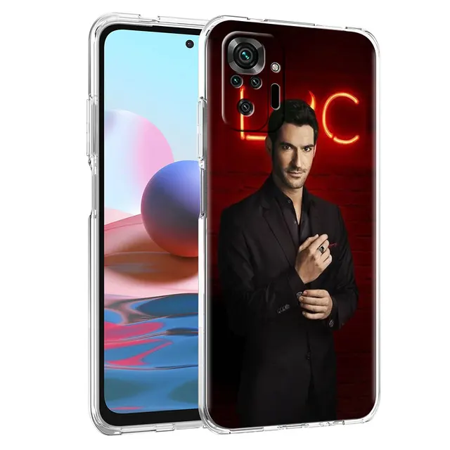 Silicone Cover For Xiaomi Redmi Note 10 9 Pro 9S 8 9C 7 8T 10S 9A 7A 8A K40 K20 Shockproof Soft Phone Case Lucifer TV Funda Capa PTTM-CLS07