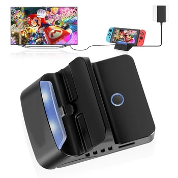 

Portable TV Docking Station Replacement for Nintendo Switch with HDMI and USB 3.0 Port Switch Dock