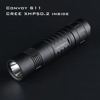 

Convoy S11 with XHP50.2 use 18650 battery
