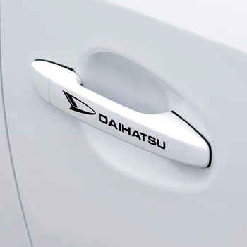 

4PCS Car Accessories Window Wiper Door Handle Rearview Mirror Stickers For Daihatsu Yrv Scion Venza Datsun Sirion Terios On-Do