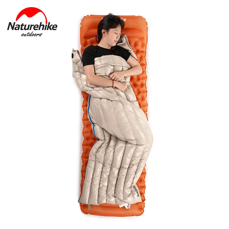 Naturehike 850FP конверт спальный мешок Зимний Открытый Кемпинг Сверхлегкий