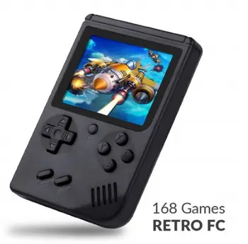 

168 Games MINI Portable Retro Video Console Handheld Game Advance Players Boy 8 Bit Built-in Gameboy 3.0 Inch Color LCD Screen