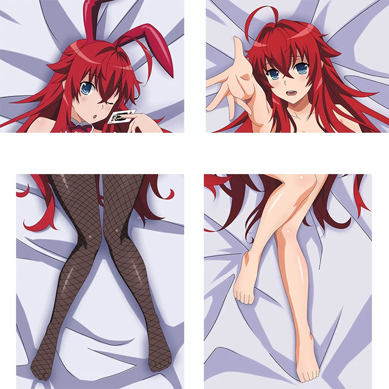 

MMF High School DxD Characters Rossweisse Akeno Himejima & Rias Gremory Pillow Cover Toujou Koneko Dakimakura Body Pillowcase