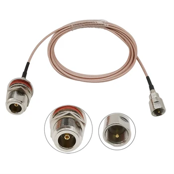 

1Pcs RG316 Coaxial Cable N Female Jack to FME Male Plug Connector Extension Cables Jumper Pigtail Length 1M 3M 6M 9M 12M