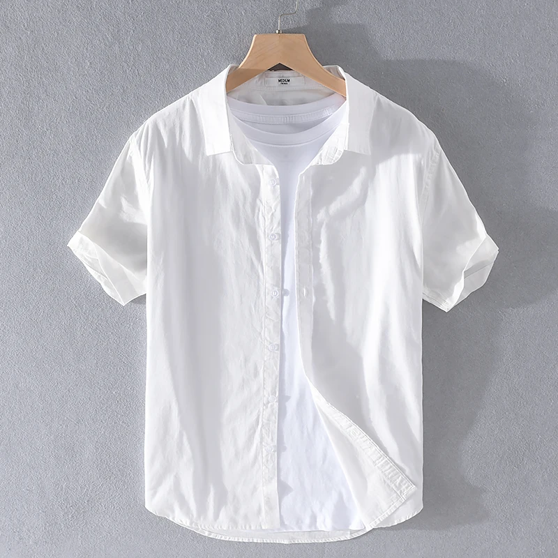pure cotton shirts white