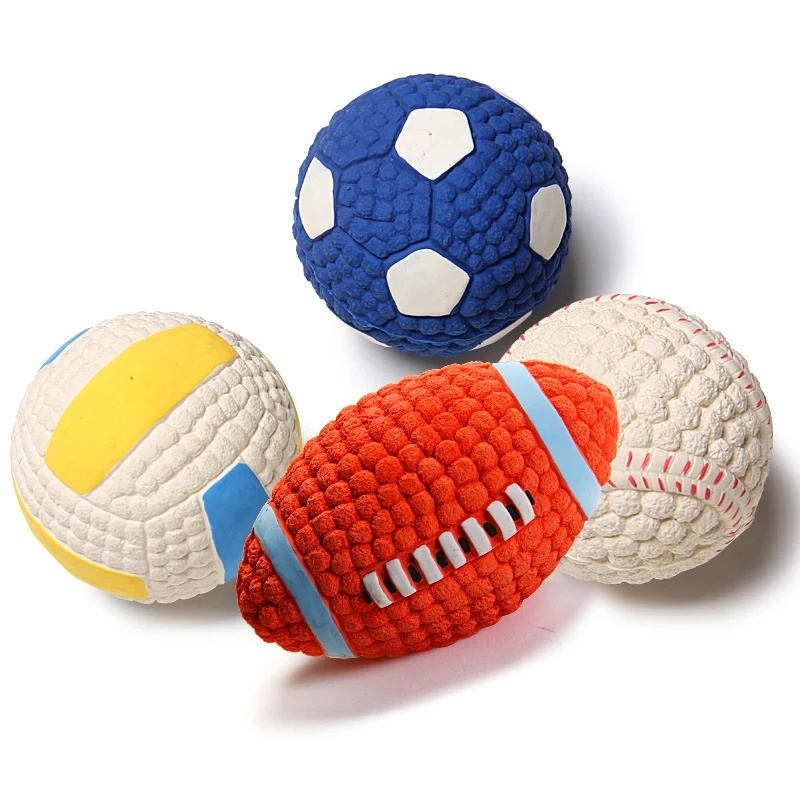 Dog toys bite resistant molar ball football volleyball Rugby tennis | Дом и сад