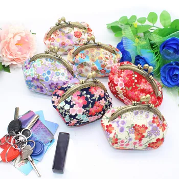 

Coin Purse Women Lady Retro Vintage Flower Small Wallet Hasp Purse Money Card Phone Holder Purses Carteira Feminina Bag Change