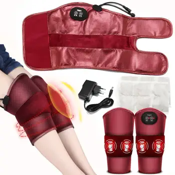 

Electric Heating Back Knee Massage Physiotherapy Leg Arm Waist Pain Relief Vibration Muscle Stimulator Warm Pad Health Care