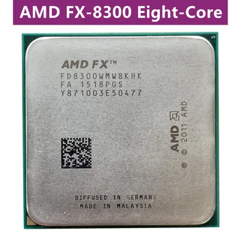 AMD-procesador de CPU FX8300, ocho núcleos, FX 8300, 3,3 GHz, 8M, caché, enchufe AM3 + 95W, paquete a granel
