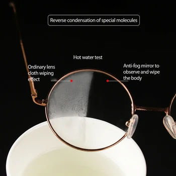 

Newly 1/5Pcs Anti Fog Wipes for Glasses Reusable Suede Defogger Cloth for Eyeglasses VA88