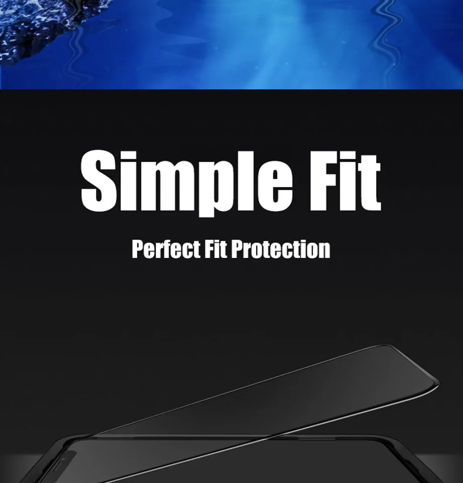 20000D Full Cover Protective Glass On For iPhone 11 12 13 Pro XS Max X XR Screen Protector On iPhone 13 Pro XR 6 7 8 Plus Glass mobile tempered glass