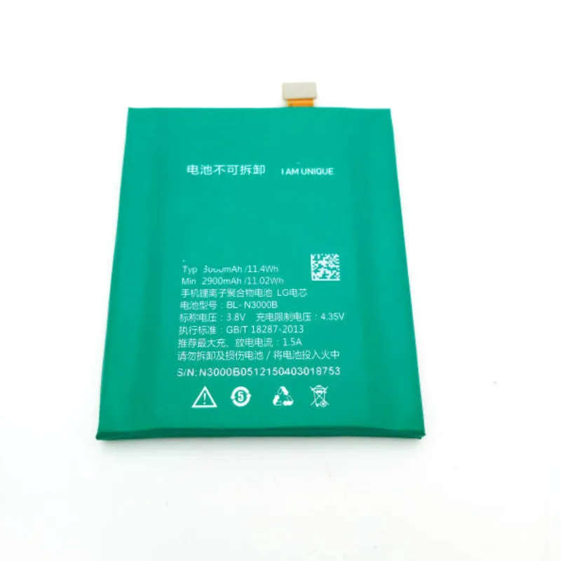 

NEW 3000mAh BL-N3000B Battery for IUNI U3 Smart Moble Cell Phone