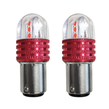 

1set*Perfect led universal 1156 1157 3030 6SMD LED Brake Lights Turn Signal Reverse Motorcycle Car Vehicle