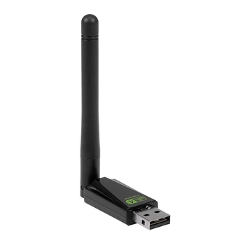 

New USB Wifi Router Adapter Driver-free Network LAN Card Plug & Play With Rotatable Antenna for windows XP/Vista/Linux