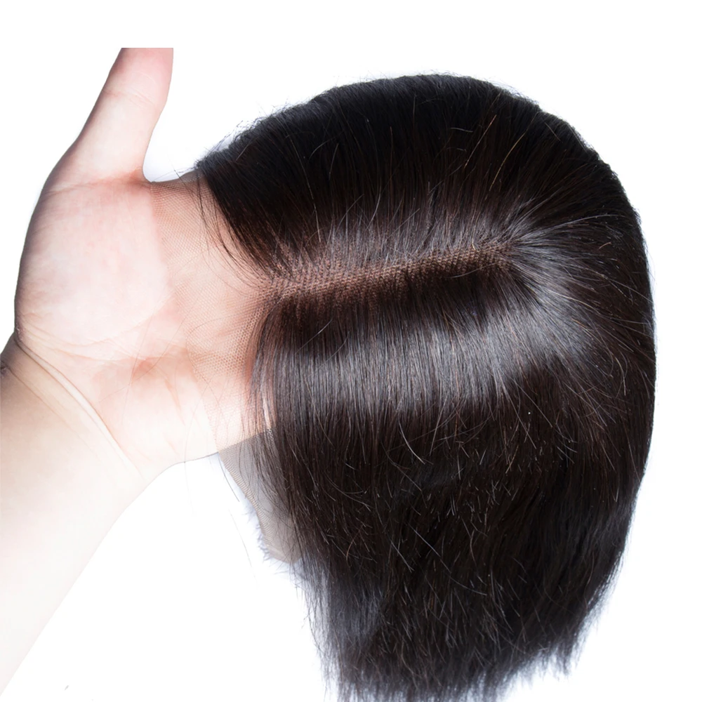 Full Lace wig Brazilian Straight Human Hair Wig With Baby Hair Preplucked Glueless Highlight 180% Density 12-28" remy