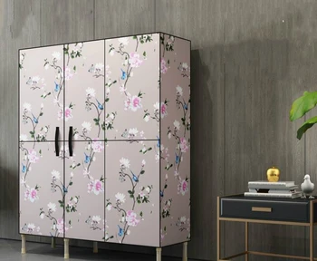 

Simple wardrobe fabric storage cabinet storage cabinet wardrobe home simple modern economical cloth cabinet
