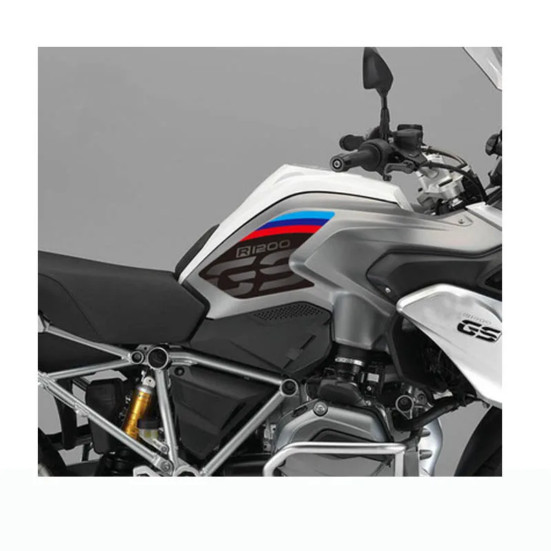 Для BMW R1200GS 2013- накладки на бак мягкие резиновые наклейки боковой коврик для газового топлива ручки наклейки R 1200 R1200 GS 13 14 15 16 17