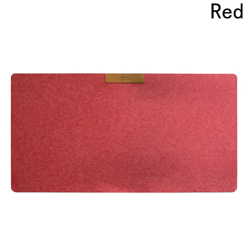 Computer Desk Mat Non-slip Wool Felt Laptop Cushion Desk Mat Table Keyboard Mouse Pad Large Gamer Office Supplies