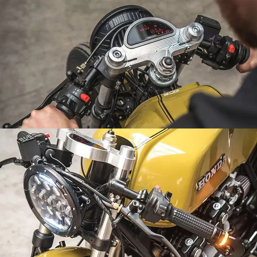 Универсальный RIZOMA Gold Racing CNC Set 31 32 33 35 36 37 39 41 45 48 50 51 мм зажим на руль вилки|Руль