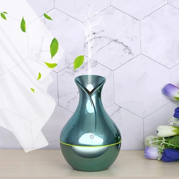 

New 130Ml Usb Ultrasonic Air Humidifier Diffusers Aromatherapy Essential Oil Diffuser Humidifier Plating for Home Office